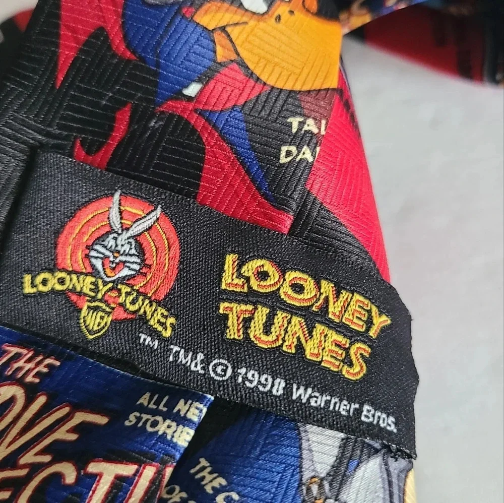 Vintage LOONEY TUNES Ties lot of 2